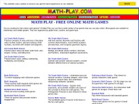Desktop screenshot for math-play.com