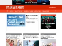Desktop screenshot for canadianbusiness.com