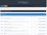 Desktop screenshot for affiliatepit.com