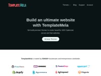 Desktop screenshot for templatemela.com
