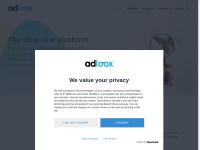 Desktop screenshot for adloox.com