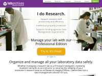 Desktop screenshot for labarchives.com