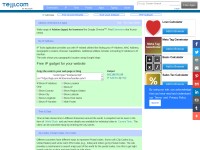 Desktop screenshot for tejji.com