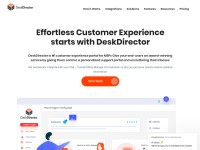 Desktop screenshot for deskdirector.com