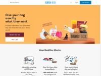 Desktop screenshot for barkbox.com