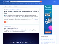 Desktop screenshot for answers.com