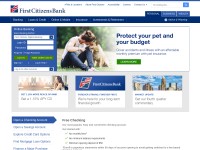 Desktop screenshot for firstcitizens.com