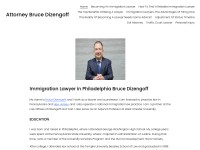 Desktop screenshot for brucedizengofflaw.com