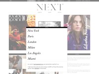Desktop screenshot for nextmanagement.com