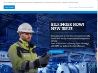 Desktop screenshot for bilfinger.com