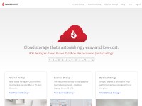 Desktop screenshot for backblaze.com