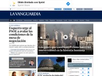 Desktop screenshot for lavanguardia.es