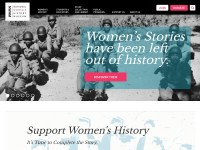 Desktop screenshot for womenshistory.org