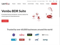 Desktop screenshot for vembu.com