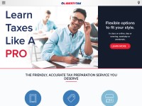 Desktop screenshot for libertytax.com