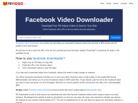 Desktop screenshot for fbvidgo.com