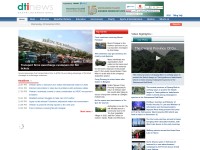 Desktop screenshot for dtinews.vn