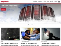 Desktop screenshot for raytheon.com