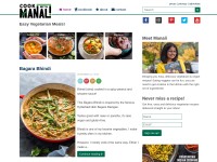 Desktop screenshot for cookwithmanali.com