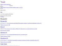 Desktop screenshot for eazel.com