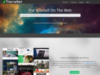 Desktop screenshot for tierra.net