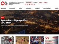 Desktop screenshot for scidev.net