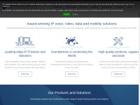 Desktop screenshot for grandstream.com