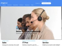 Desktop screenshot for callinize.com
