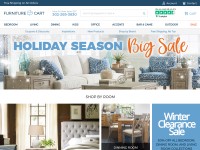 Desktop screenshot for furniturecart.com