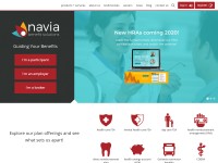 Desktop screenshot for naviabenefits.com