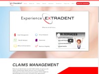 Desktop screenshot for extradent.com