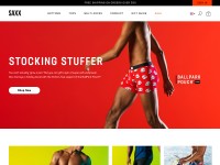 Desktop screenshot for saxxunderwear.com
