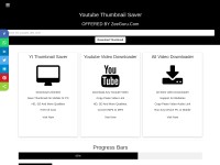 Desktop screenshot for thumbnailsave.zeeguru.com