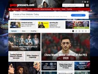 Desktop screenshot for gamepressure.com
