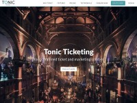 Desktop screenshot for tonicticketing.com