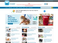 Desktop screenshot for petmd.com