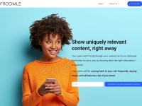 Desktop screenshot for froomle.com