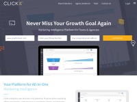 Desktop screenshot for clickx.io