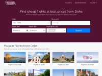 Desktop screenshot for flydoha.qa
