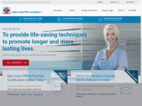 Desktop screenshot for nationalcprfoundation.com