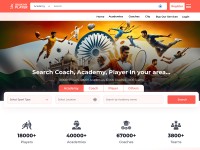 Desktop screenshot for bookmyplayer.com