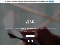 Desktop screenshot for abbi.io