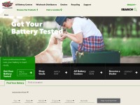 Desktop screenshot for interstatebatteries.com