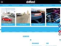 Desktop screenshot for drifted.com