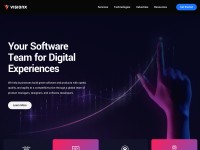 Desktop screenshot for visionx.io