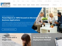 Desktop screenshot for powerobjects.com