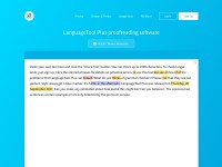 Desktop screenshot for languagetoolplus.com