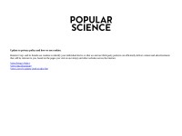 Desktop screenshot for popsci.com