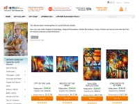 Desktop screenshot for afremov.com
