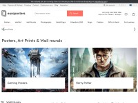 Screenshot of europosters.eu